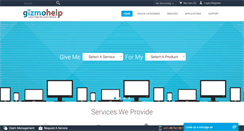 Desktop Screenshot of gizmohelp.com