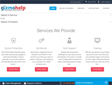Tablet Screenshot of gizmohelp.com
